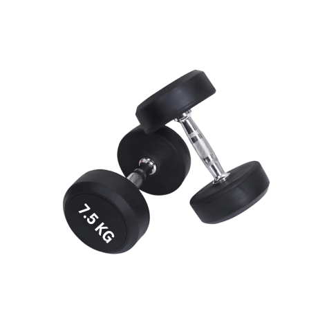 ดัมเบลยางออกกำลังกาย Homefittools แบบกลม 7.5 kg_0